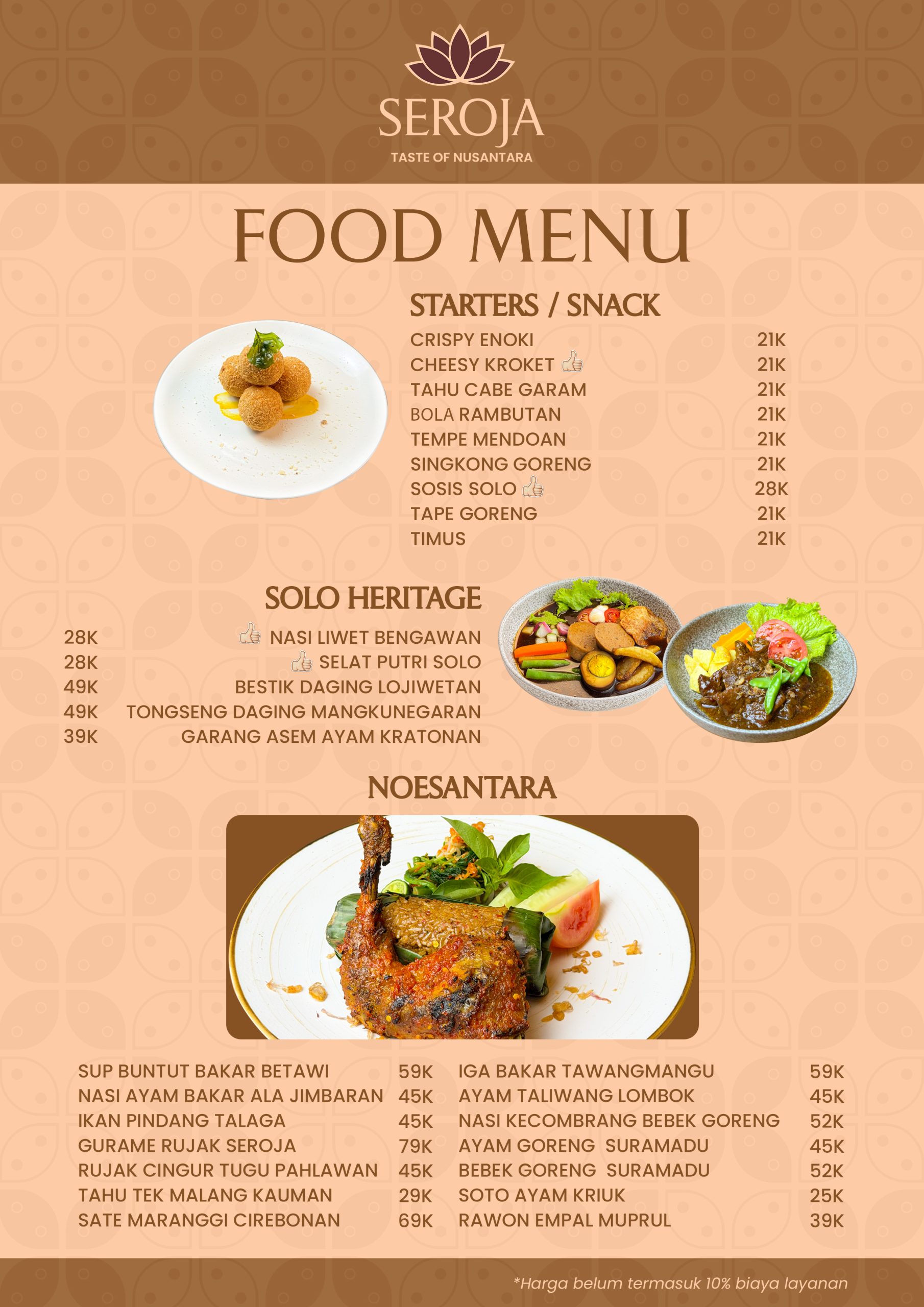 Menu Seroja Food 1